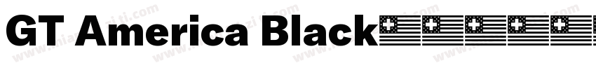 GT America Black字体转换
